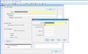 discrete job dispatch report