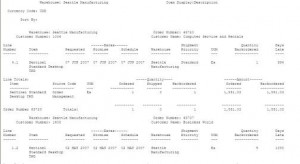 WSH Backorder Detail Report Output