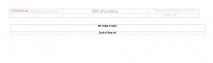 WSH Bill Of Lading PDF Output