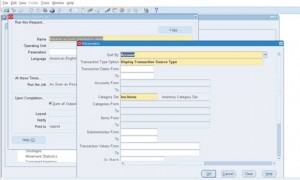 Material Account Distribution Detail Report