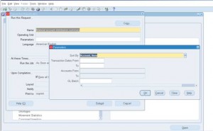 Material Account Distribution Detail Summary Report